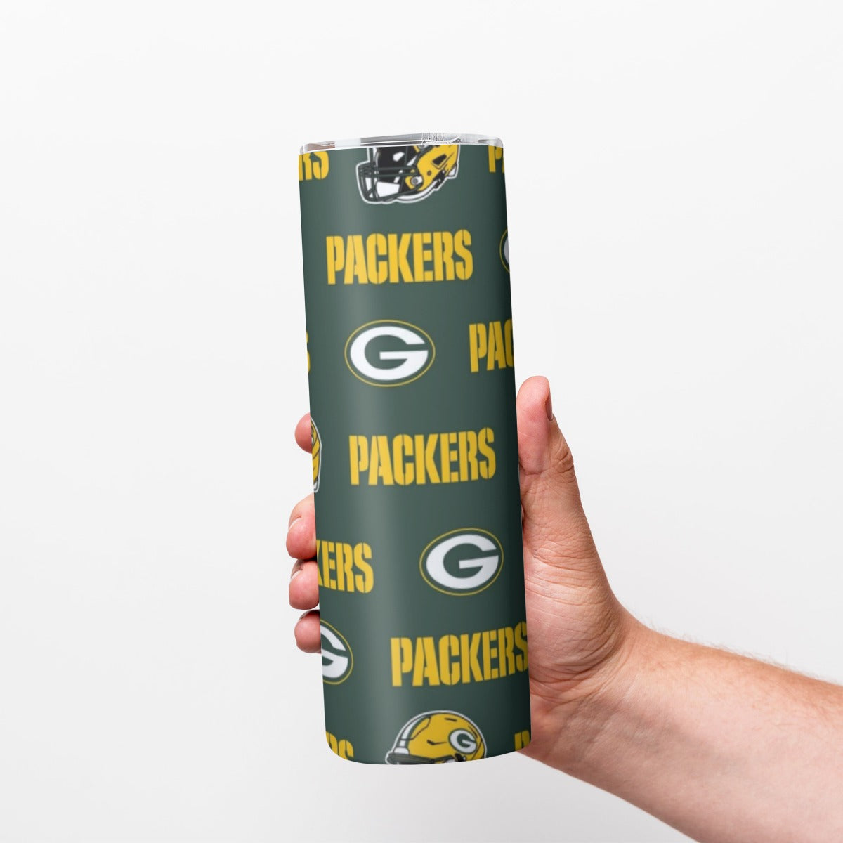 Green Bay Football Game Day Custom 20OZ Straight Cup With Sliding Lid For The USA