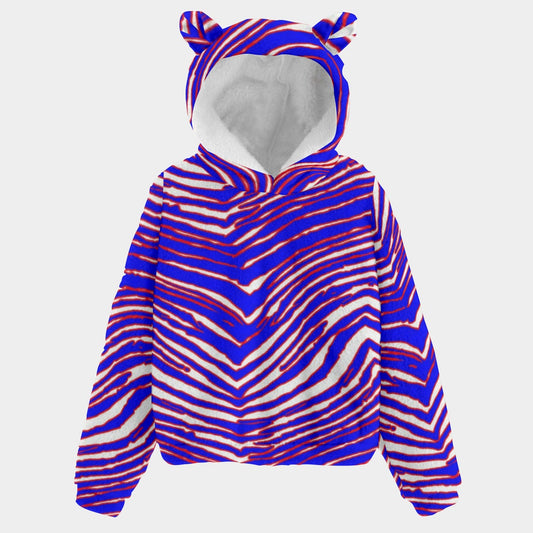 Buffalo Bills Zubaz Kid’s Borg Fleece Sweatshirt With Ear