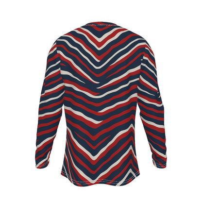 New England Football Game Day All-Over Print Long Sleeve T-Shirt