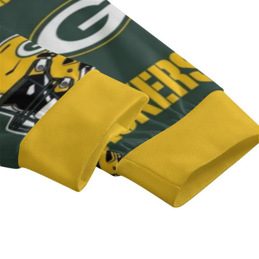 Green Bay Football Game Day All-Over Print Men's Sweatpants With Waistband