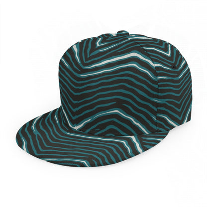Philadelphia Football Game Day Baseball Cap With Flat Brim