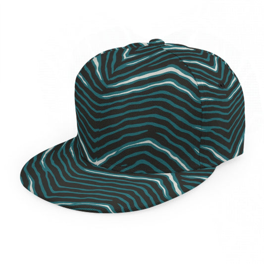 Philadelphia Football Game Day Baseball Cap With Flat Brim