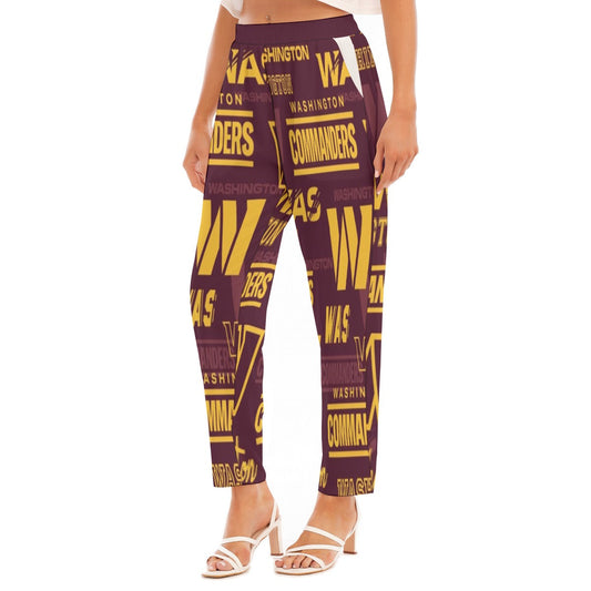 Washington Commanders Women's Loose Straight-leg Pants