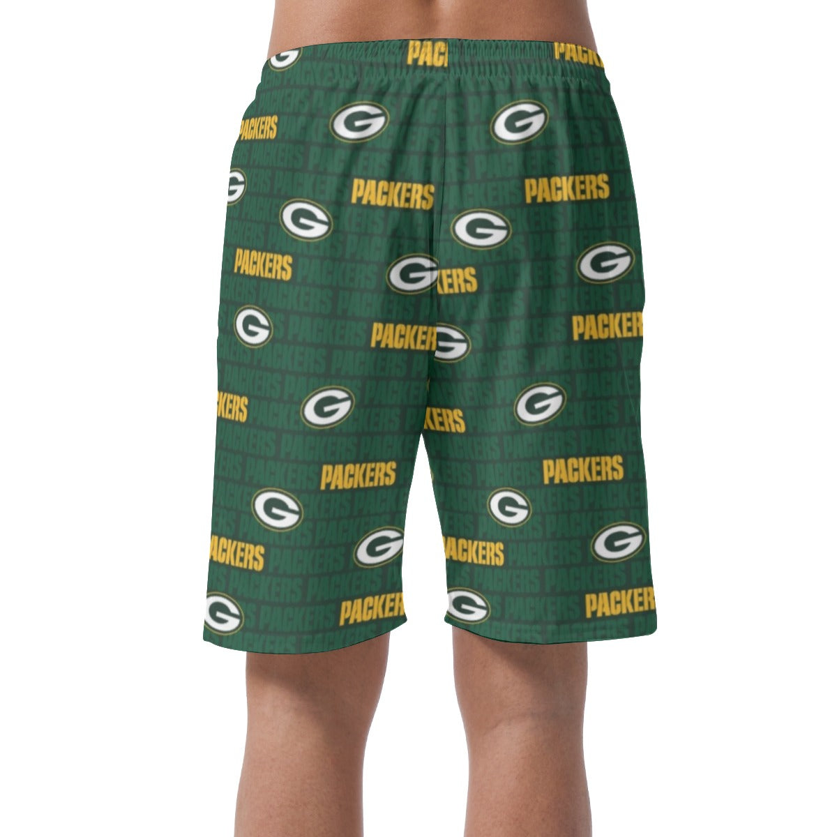 Green Bay Football Game Day All-Over Print Men's Casual Shorts