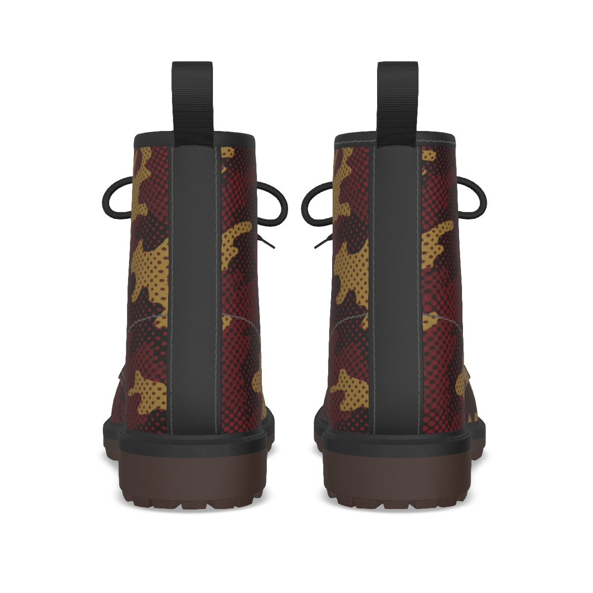 Urban Legend Florida State Garnet and Gold Camo Martin Short Boots – Seminoles-Inspired Game Day Str