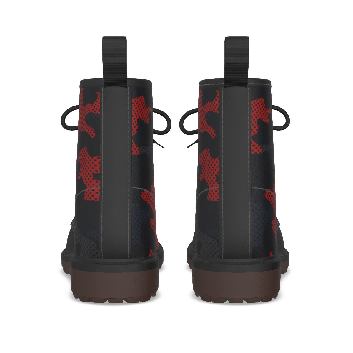 Urban Legend Connecticut Navy and Gray Camo Martin Short Boots