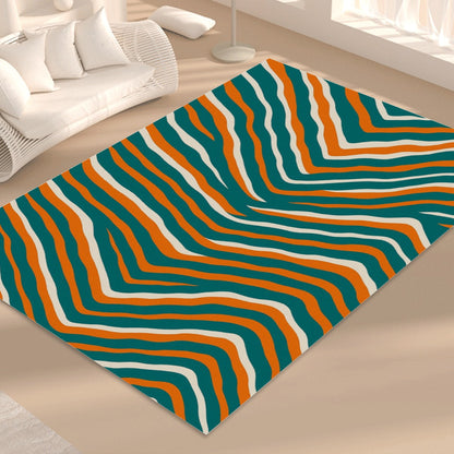 Miami Football Game Day Foldable Rectangular Floor Mat