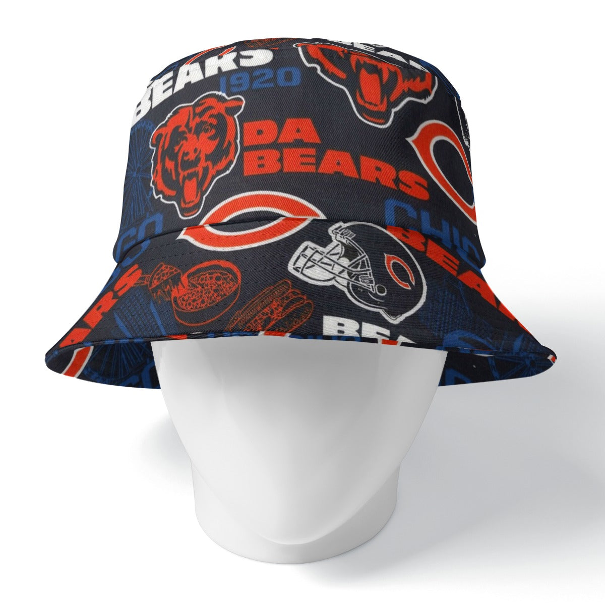 Urban Legend Chicago Bears Double-Side Printing Bucket Hat