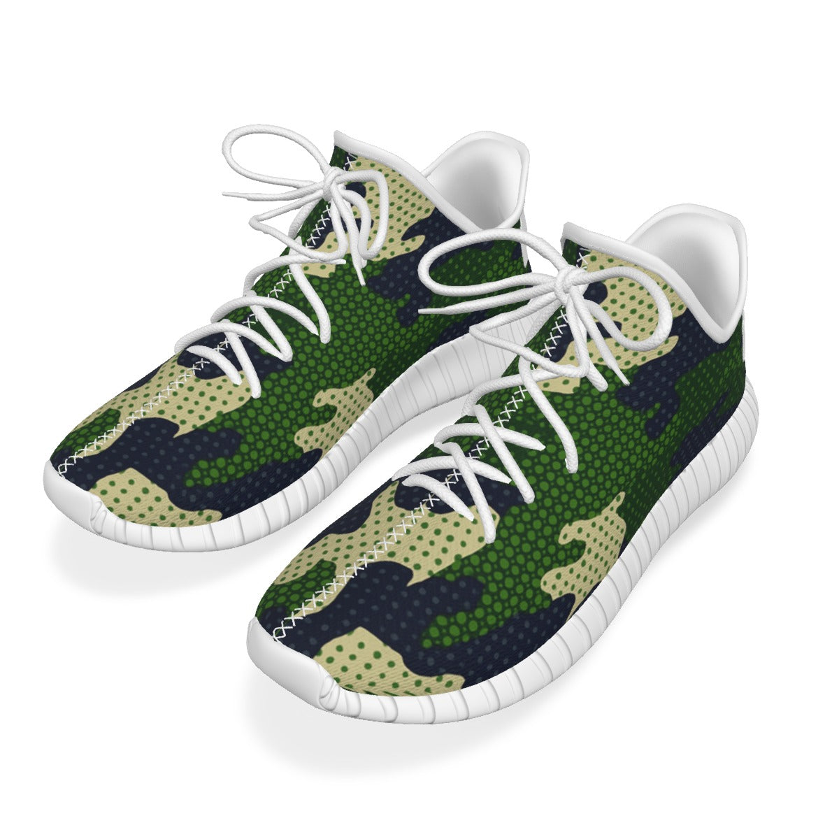 Urban Legend Notre Dame Fighting Irish Navy Gold White Camo Coconut Sneakers Shoes