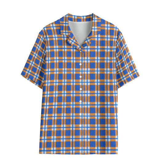 Florida - Gators tartan plaid  Women's Hawaii Shirt | Rayon