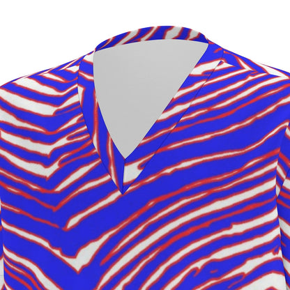 Buffalo Bills Zubaz Unisex Scrub Set With Six Pocket