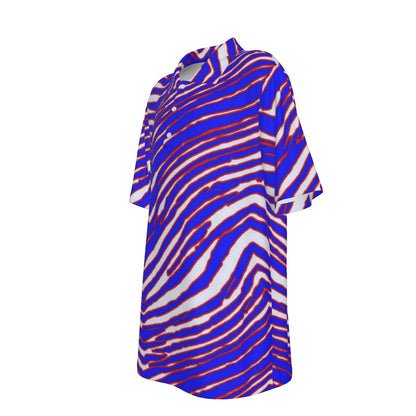 Buffalo Bills Zubaz Teenage UV Protection POLO Shirt