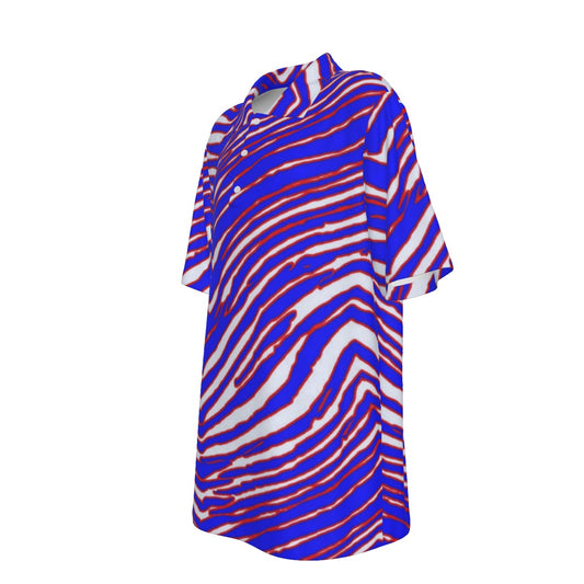 Buffalo Bills Zubaz Teenage UV Protection POLO Shirt