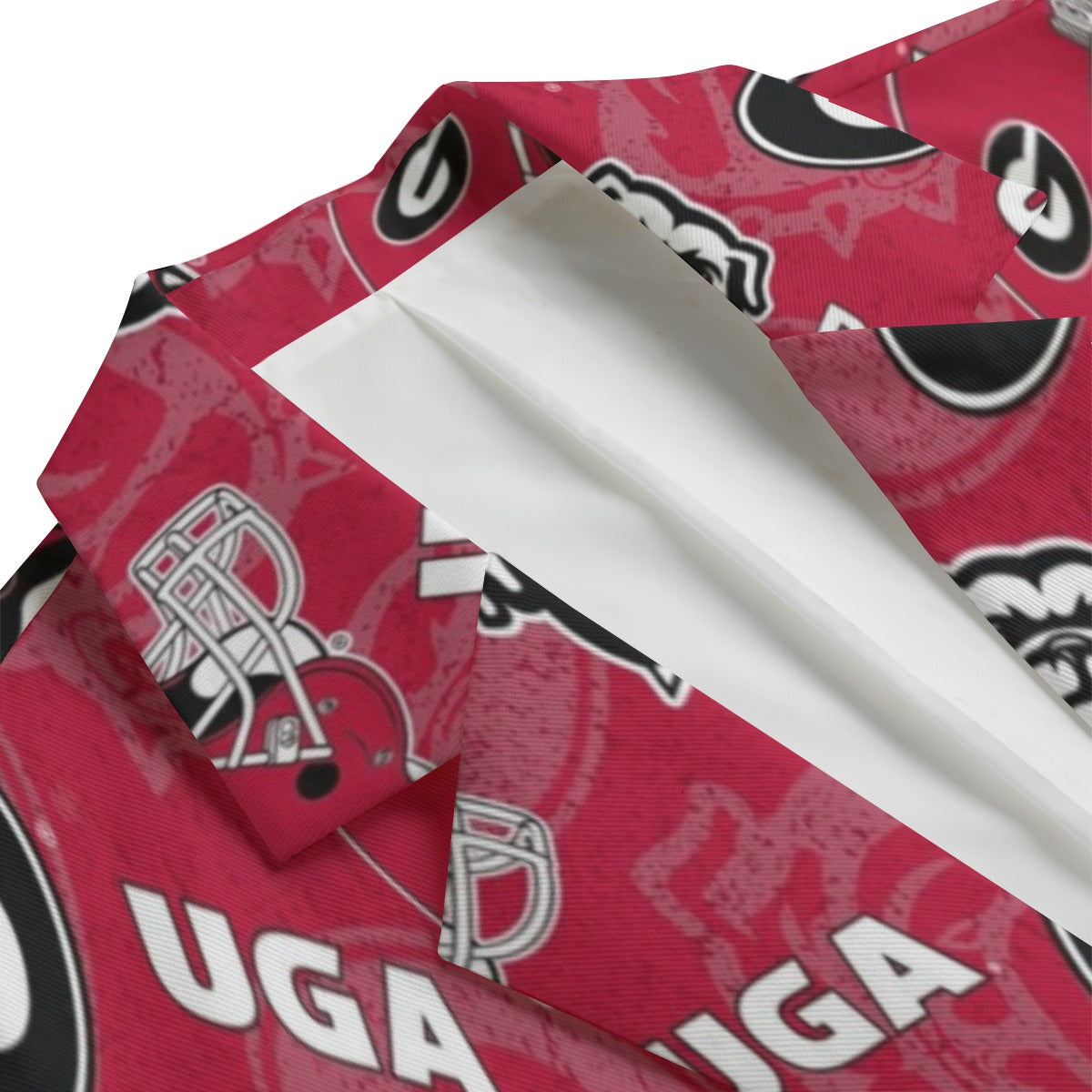 Georgia - Bulldogs Game Day Flat Lapel Collar Blazer