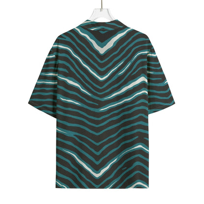 Philadelphia Football Game Day All-Over Print Men's Hawaiian Rayon Shirt | 115GSM Rayon