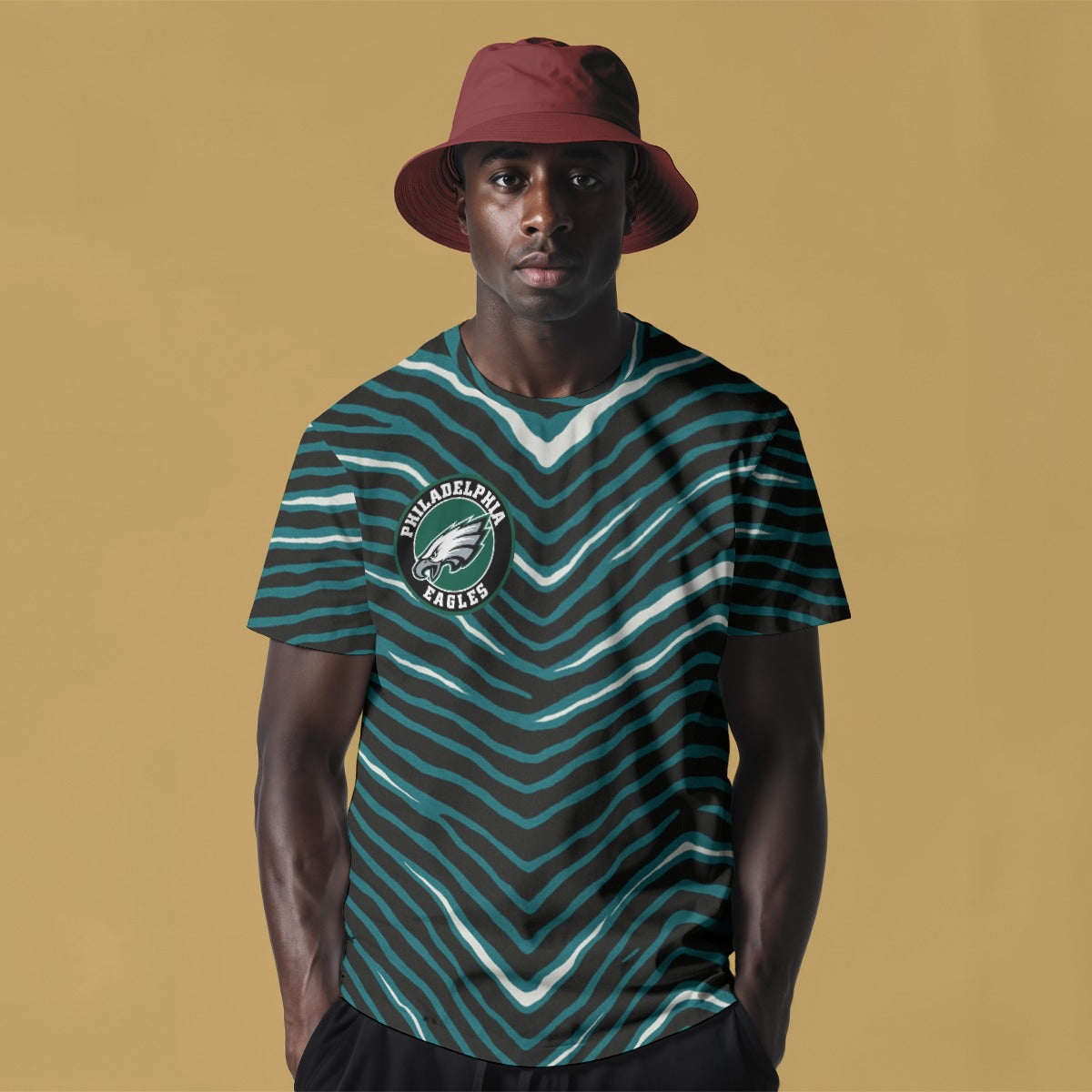 Philadelphia Football Game Day All-Over Print Men's O-Neck T-Shirt