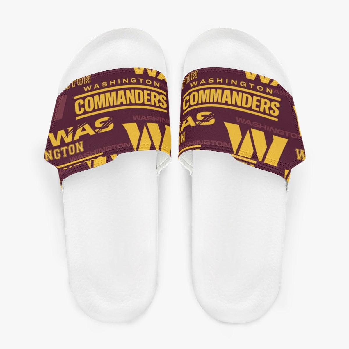 Washington Commanders Men's Velcro Slippers