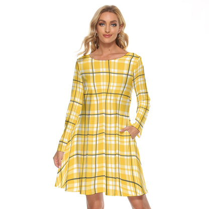 All-Over Print Women's Crew Neck Dress