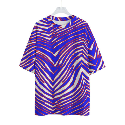 Buffalo Bills Zubaz Unisex Drop-shoulder T-shirt