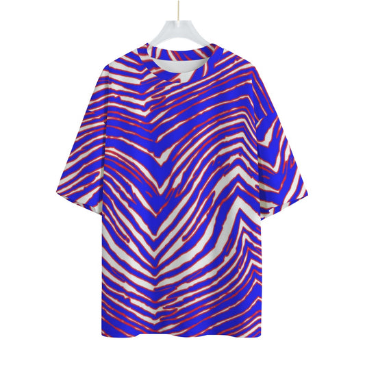 Buffalo Bills Zubaz Unisex Drop-shoulder T-shirt