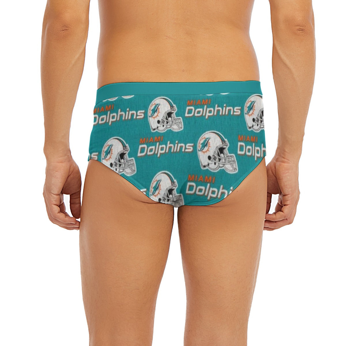 Miami Football Game Day All-Over Print Men's Triangle Low-rise Underwear