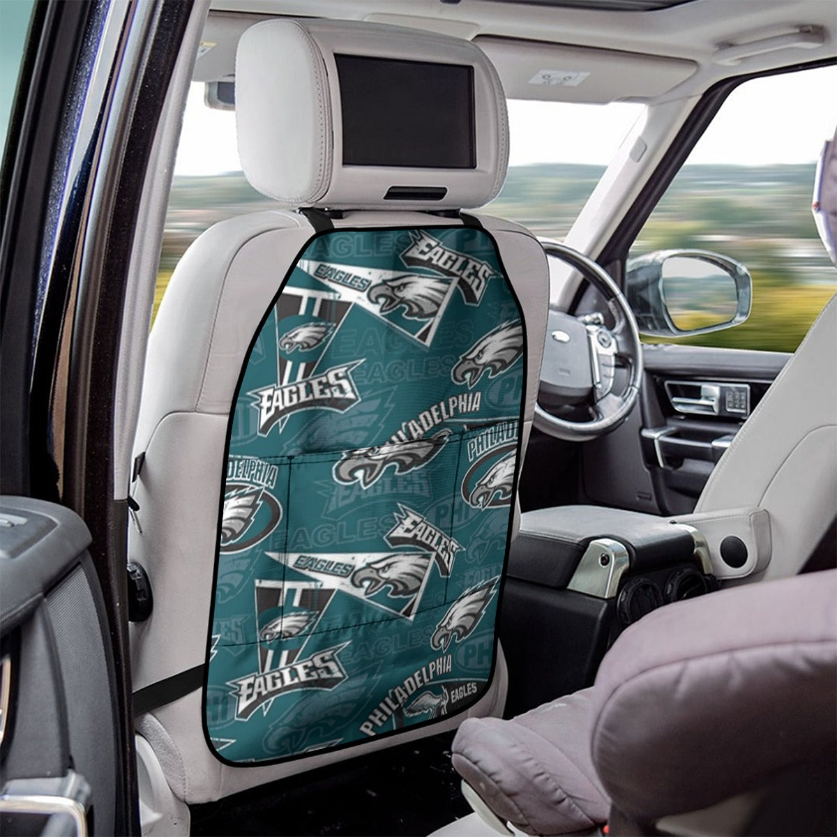Philadelphia Football Game Day Car Seat Back Storage Bag