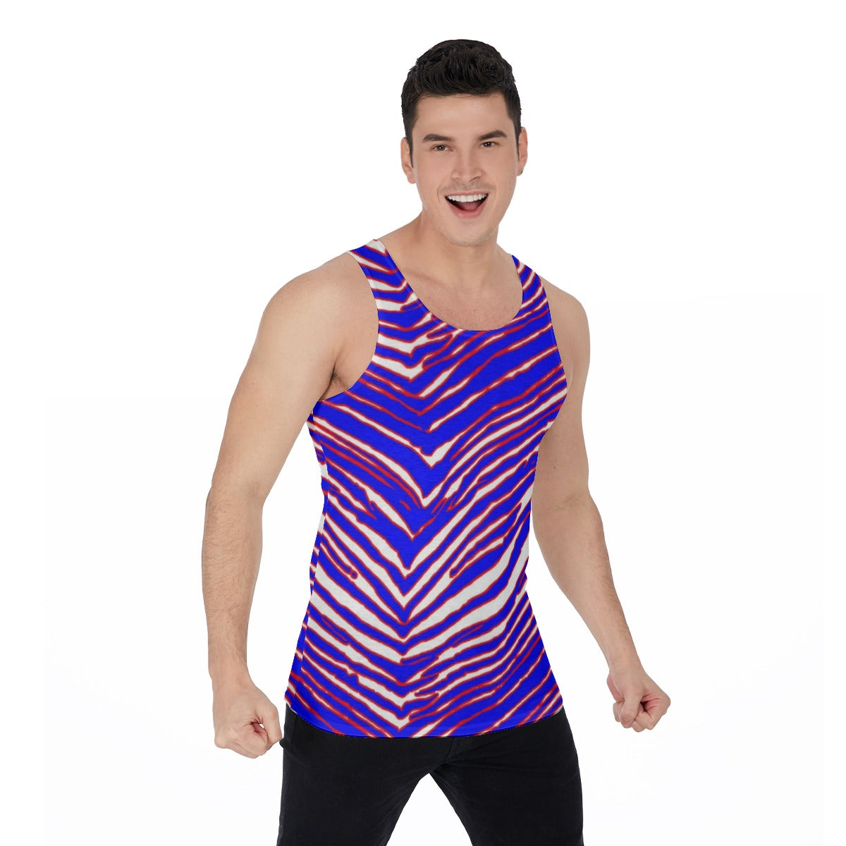 Buffalo Bills Zubaz Men's Tank Top