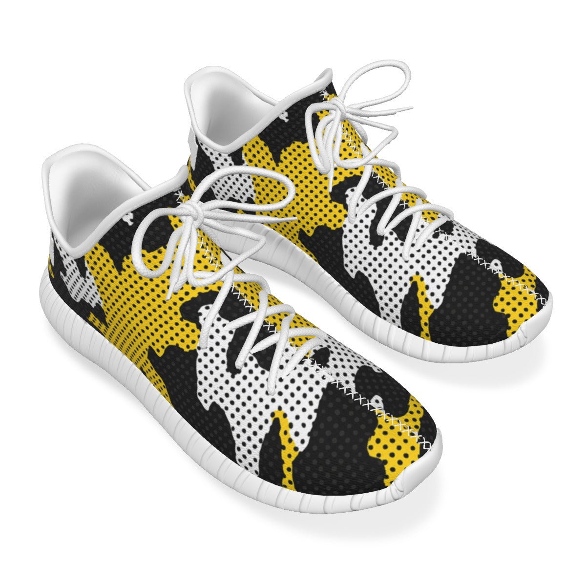 Urban Legend Iowa Hawkeyes Black Gold White Camo Coconut Sneakers Shoes