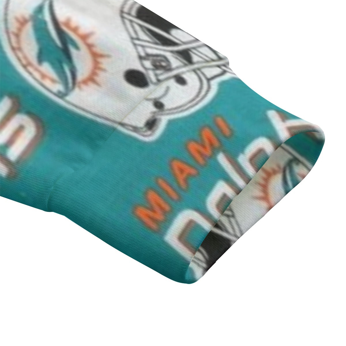 Miami Football Game Day All-Over Print Unisex Stand Up Collar Jacket With Raglan Sleeve | 310GSM Cotton