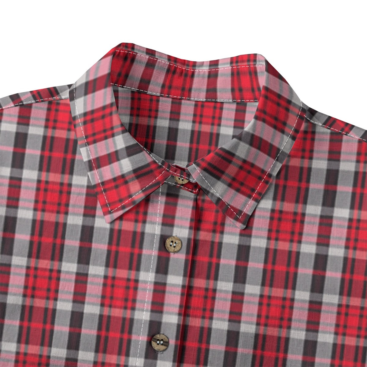 New Mexico Tartan Plaid Lobos Women's Shirt | 125GSM Cotton