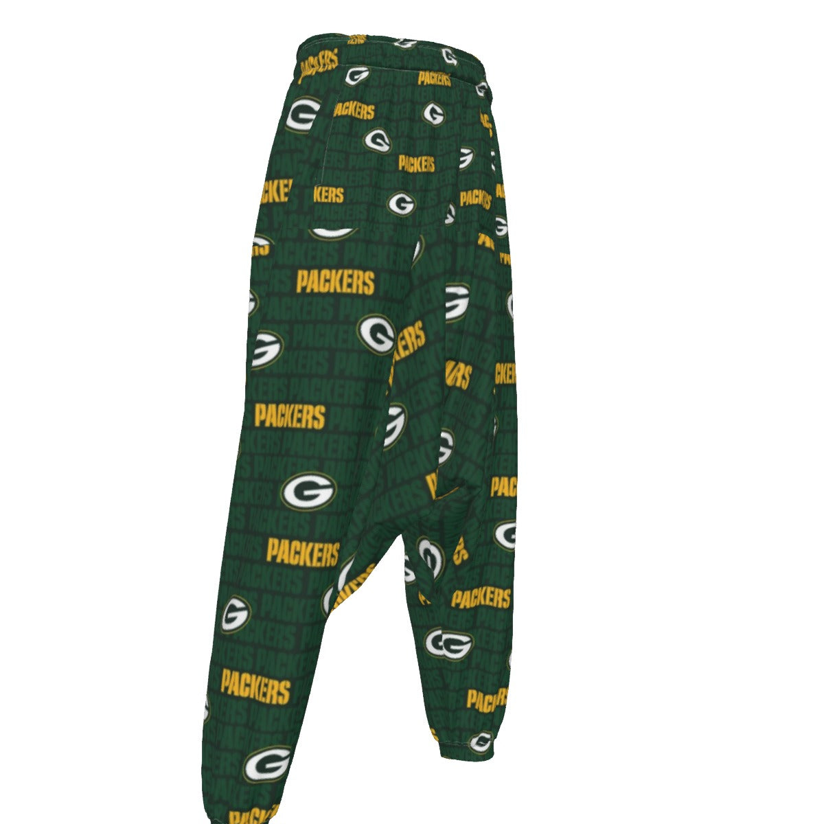 Green Bay Football Game Day All-Over Print Men's Loose Trousers