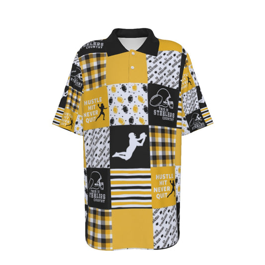 All-Over Print Teenage UV Protection POLO Shirt