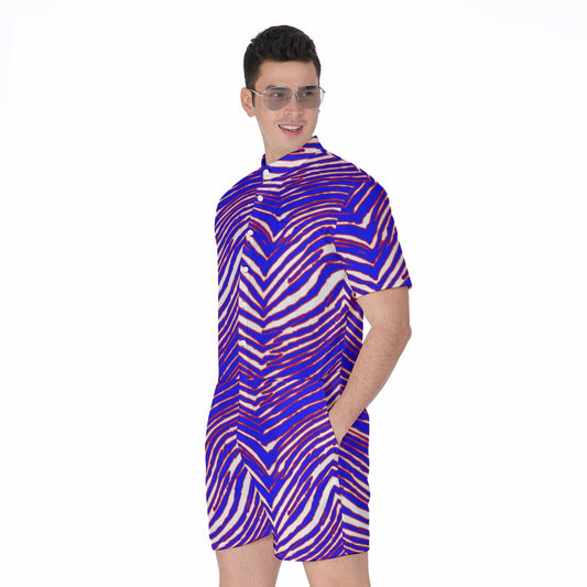 Buffalo Bills Zubaz Men's Rompers