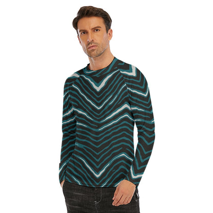 Philadelphia Football Game Day All-Over Print Men's Long Sleeve Tight surf clothing