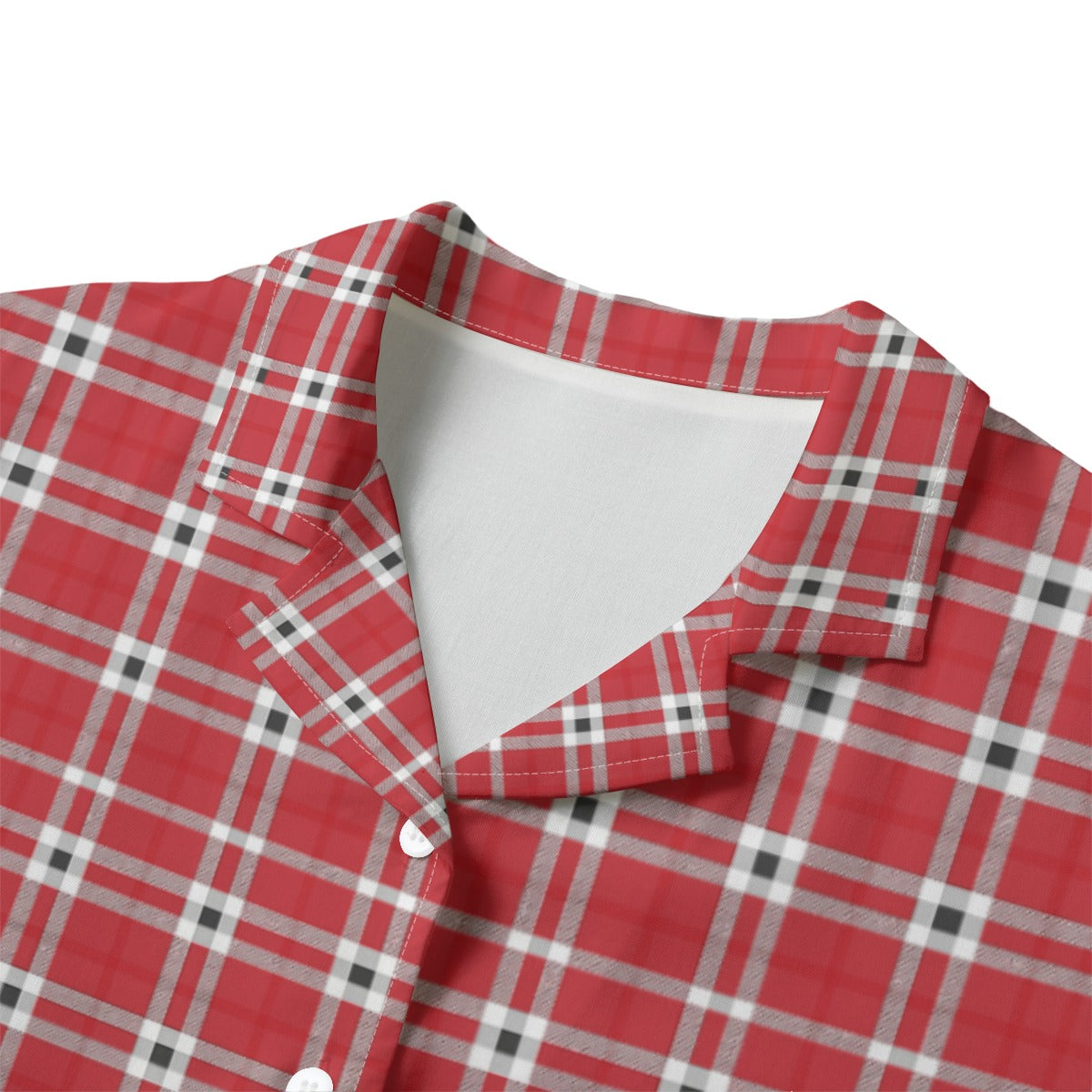 Houston Tartan Plaid Cougars Women's Hawaii Shirt | Rayon