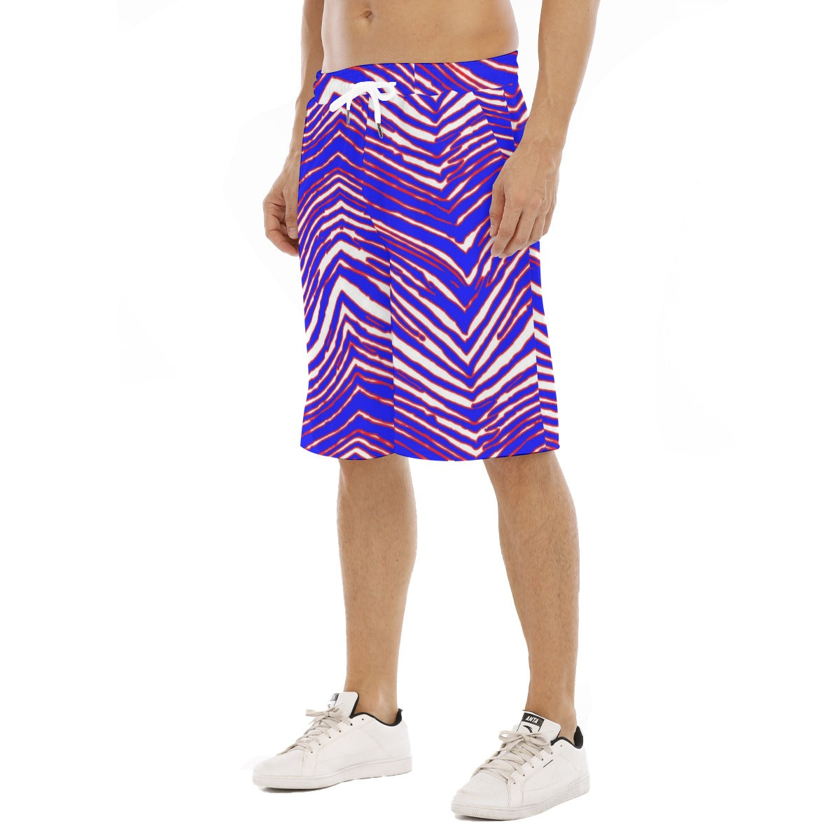 Buffalo Bills Zubaz Men's Tether Loose Shorts With Pocket