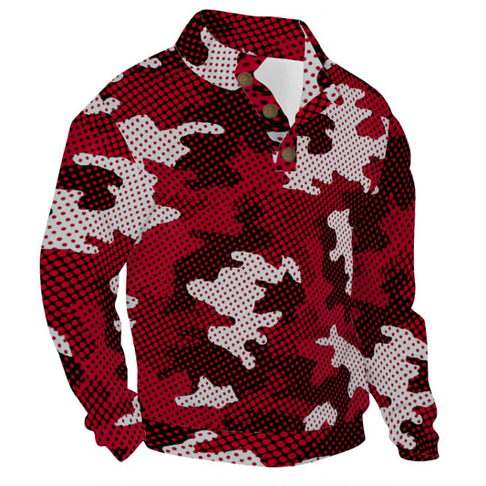 Alabama - Crimson Tide Men’s Casual Pullover Shirt With 1/4 Zip