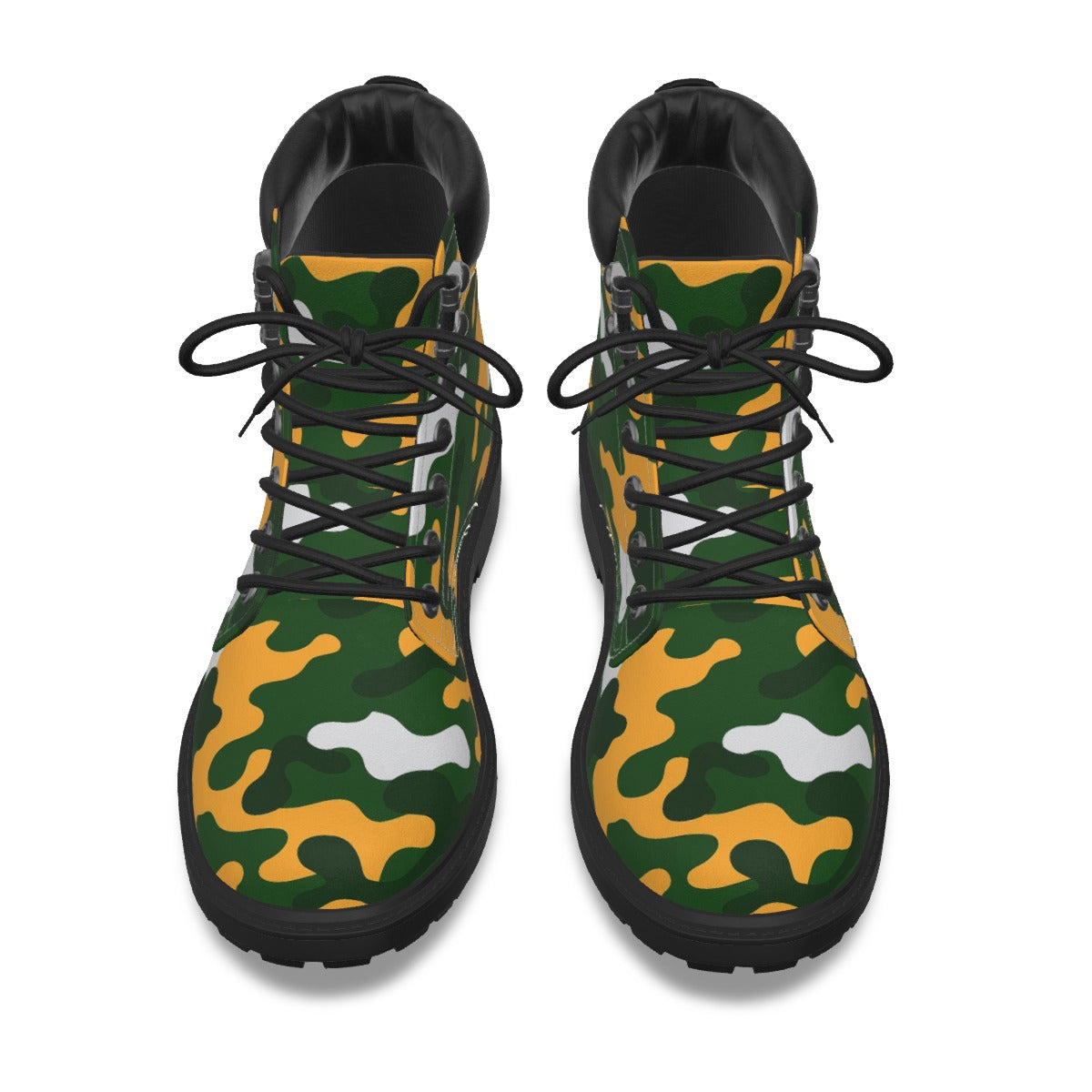 Green Bay Football Game Day All-Over Print Men's Short Boots