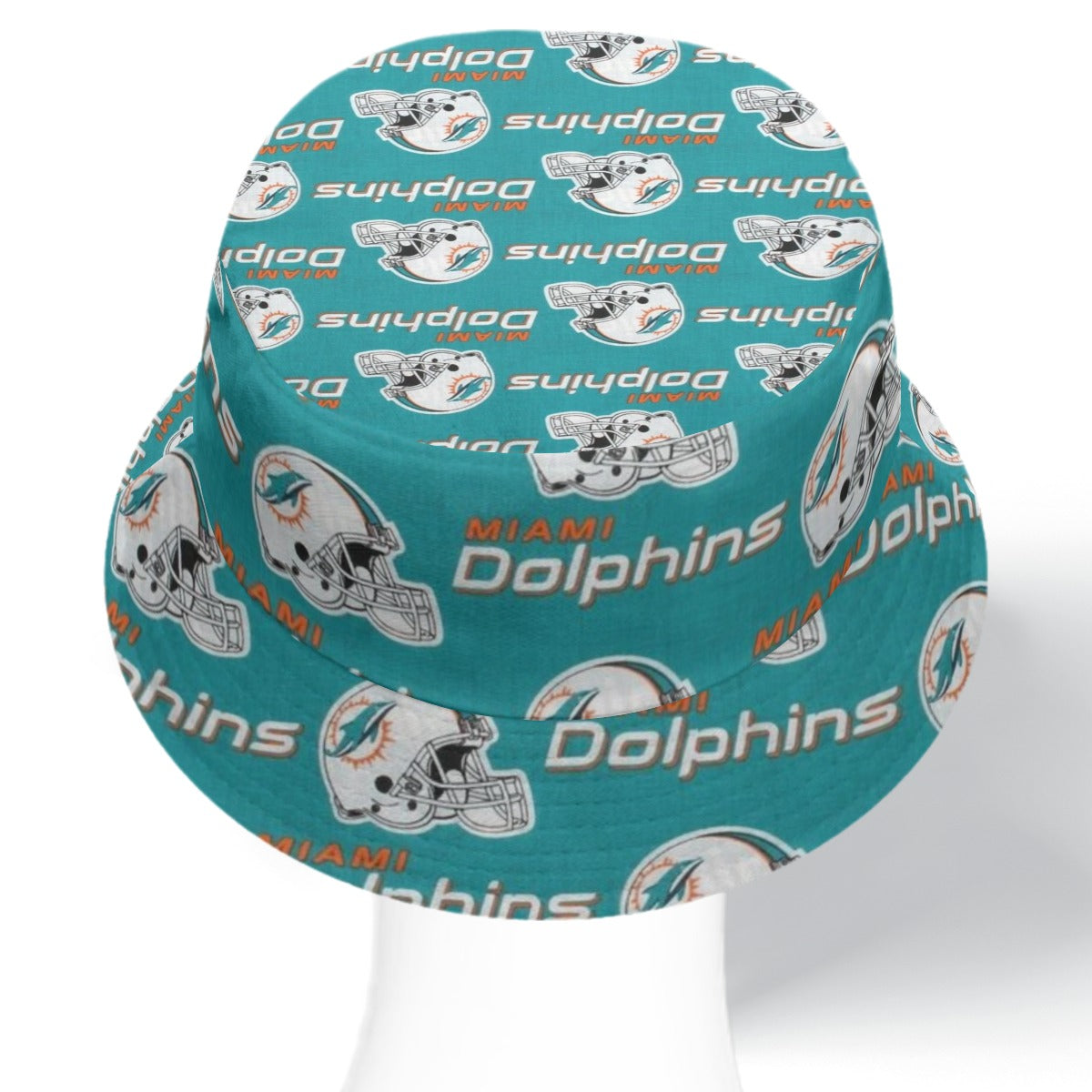Urban Legend Miami Dolphins Double-Side Printing Bucket Hat