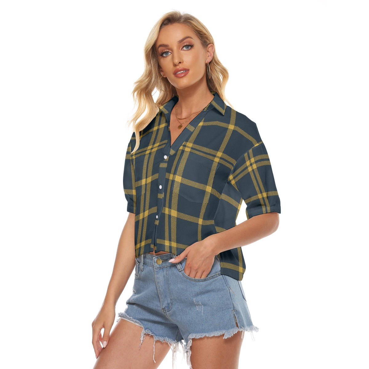 Urban Legend California UC Berkeley Golden Bears Women's V-Neck Shirt – Blue and Gold College Herita