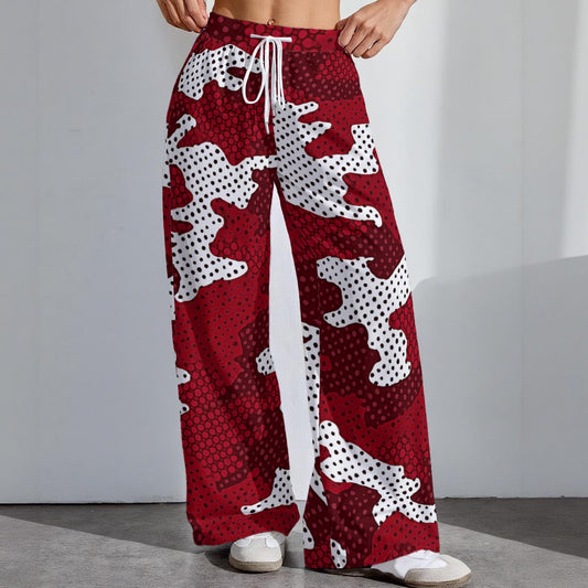 Oklahoma - Sooners Women's High-Stretch Casual Pants|290GSM