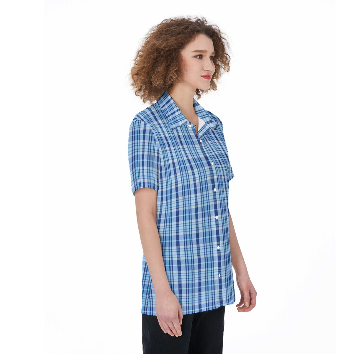 North Carolina Tartan Plaid Tar Heels Women's Shirt