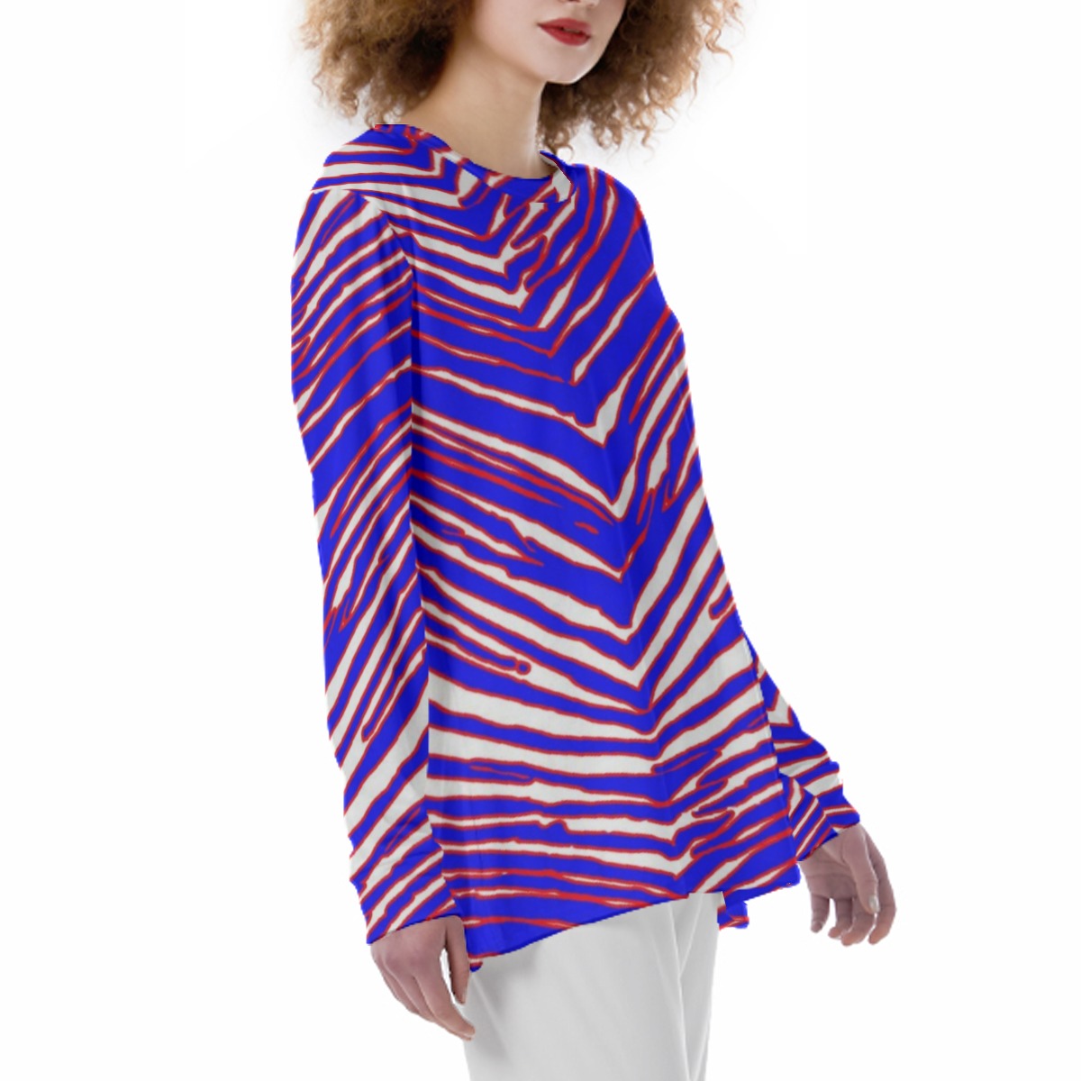 Buffalo Bills Zubaz Women'S Pajama T-shirt|180GSM