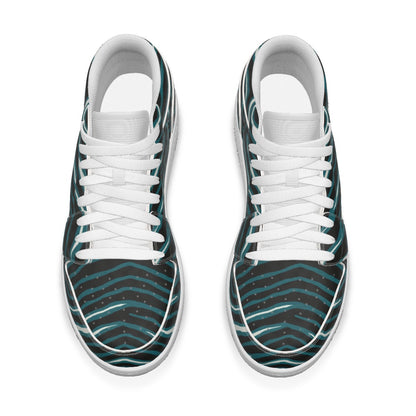 Philadelphia Football Game Day Men's Low State Leather Stitching Shoes