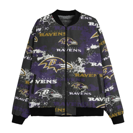 Baltimore Ravens  Fleece Bomber Jacket