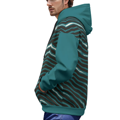 Philadelphia Football Game Day All-Over Print Unisex Plus Fleece Pullover Hoodie