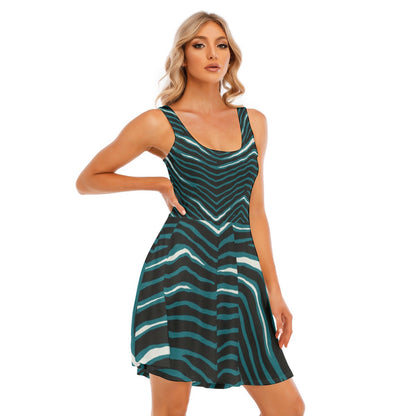 Philadelphia Football Game Day All-Over Print Women's Tank Vest Dress
