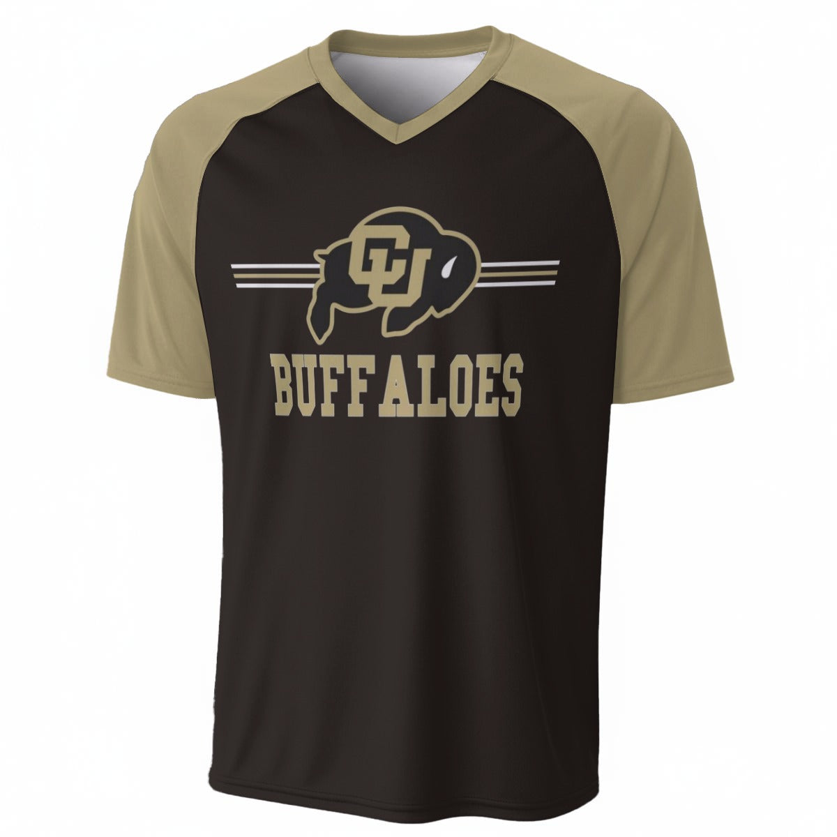Colorado Boulder - Buffaloes V-Neck Short Sleeve T-Shirt