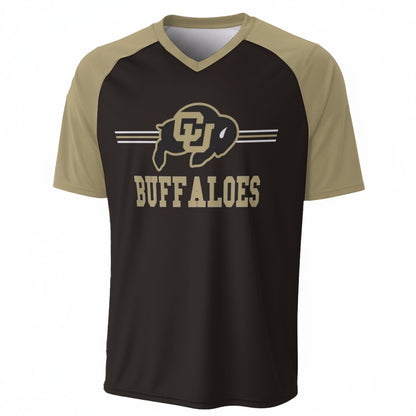 Colorado Boulder - Buffaloes V-Neck Short Sleeve T-Shirt