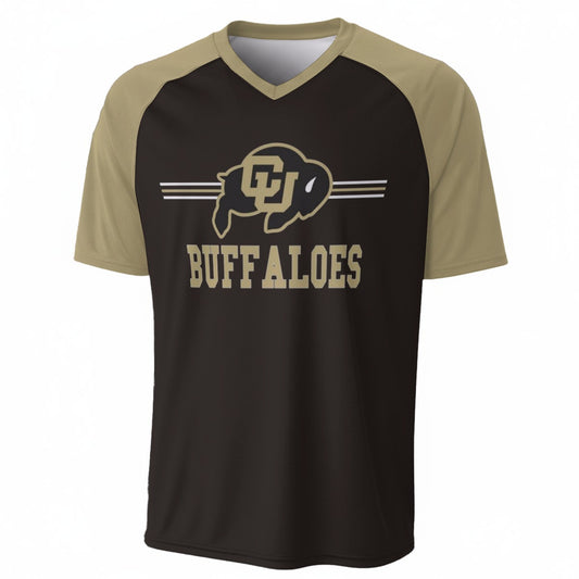 Colorado Boulder - Buffaloes V-Neck Short Sleeve T-Shirt